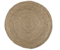 Preview: IB Laursen Teppich Jute natur rund